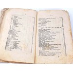SLAWIŃSKI- NOWY CHEMIK PARYZKI Lwów 1836r.; wódka, maści, lekarstwa
