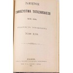 PAMIĘTNIK TOWARZYSTWA TATRZAŃSKIEGO vol. XVI-XX, 1895-9