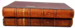 KOŹMIAN - LETTERS OF ANDRZEJ EDWARD KOŹMIAN1894 vol.1-3 [complete] binding