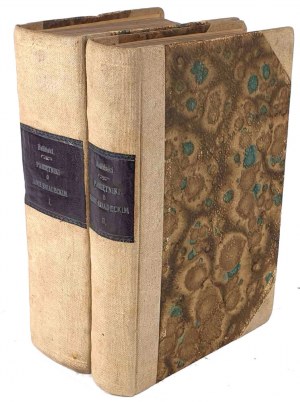 BALIŃSKI - PAMIĘTNIKI O JANIE ŚNIADECKIM, jego życie prywatnem i publicznem i dzieł jego t.1-2 Wilno 1865