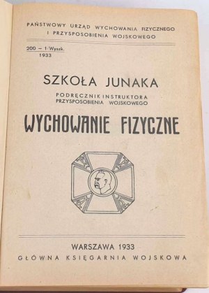 JUNAK SCHOOL Physical Education 1933