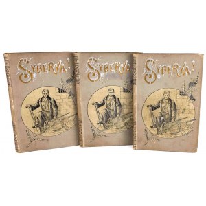 KENNAN- SYBERYA T.1-3 [complete] published Lviv 1895, binding Zhenczykowski