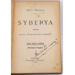 KENNAN- SYBERYA T.1-3 [complete] published Lviv 1895, binding Zhenczykowski
