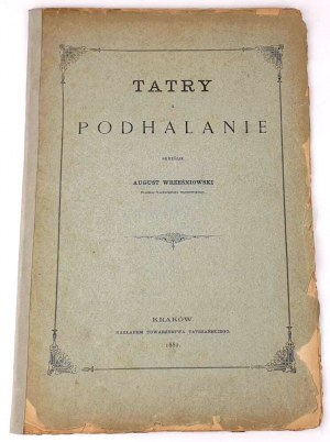 SEPTEMBER - TATRA AND PODHALE. 1882