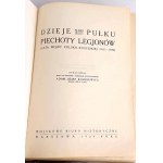 BORKIEWICZ- DZIEJE 1 PUŁKU PIECHOTY LEGJONÓW 1929