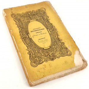 MECISZEWSKI- UWAGI O TEATRZE W KRAKOWIE 1843