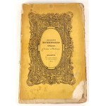 MECISZEWSKI- UWAGI O TEATRZE W KRAKOWIE 1843