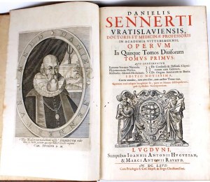 [MEDICINE] SENERET of WROCŁAW - OPERA OMNIA. Vol. 1-2 [in 1 vol.]. Published 1667, 1666