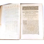 [MEDYCYNA] SENERET z WROCŁAWA - OPERA OMNIA. T.1-2 [w 1 wol.]. Wyd. 1667, 1666