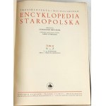 BRUCKNER- ENCYKLOPEDIA STAROPOLSKA oryginał TOM I-II [komplet]