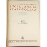 BRUCKNER- ENCYKLOPEDIA STAROPOLSKA oryginał TOM I-II [komplet]