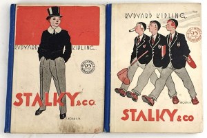 KIPLING - STALKY & CO. STALKY. Edition.1.Cover design by Stefan Norblin