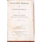 STAPF- THEOLOGIA MORALIS IN COMPENDIUM REDACTA t.1-4 [komplet w 4 wol.], dekoracyjny półskórek