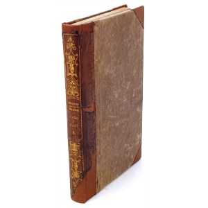 [ŁOWY NA WILKI] WÓJCICKI- STARE GAWĘDY I OBRAZY t.1 1840. Z biblioteki Leopolda Kronenberga