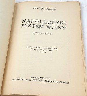 CAMON-NAPOLEAN WAR SYSTEM 47 sketches.