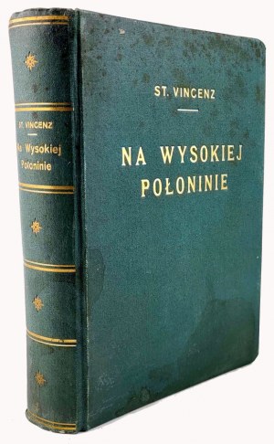 VINCENZ- ON THE HIGH PLAINS 1936. Piece numbered