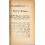 TADEUSZ KOŚCIUSZKO I NAPOLEON BONAPARTE Zbiór myśli i zdań wyjętych w ustępach z dzieł i pism Lwów 1869