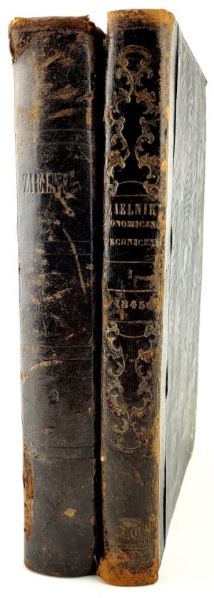 GERALD-WYŻYCKI- ZIELNIK ekonomiczno-techniczny, czyli opisanie drzew, krzewów i roślin vol.1-2 Vilnius 1845