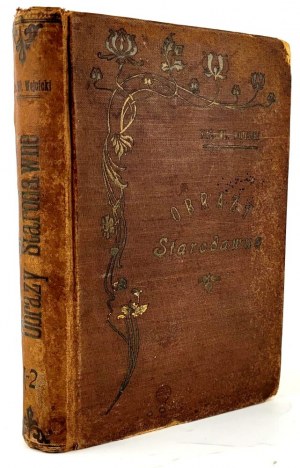 WÓJCICKI- OBRAZY STARODAWNE wyd.1843. illustrations by Smokowski vols. 1-2 [complete].