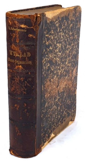 SCHORLEMMER- LECTURE IN ORGANIC CHEMISTRY. published 1874