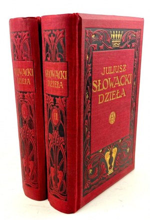 SŁOWACKI- DZIEŁA vol.I-II [complete] ed. Pini ed. 1910. portraits, case