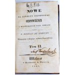 LORGUES-NOWE NA ZARZUTY OF PHILOSOPHISM ODPOWIEDZI Z WYZWOLONYCH NAUK ZEBRANE vol. 1-2. Vilnius 1841