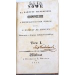 LORGUES-NOWE NA ZARZUTY OF PHILOSOPHISM ODPOWIEDZI Z WYZWOLONYCH NAUK ZEBRANE vol. 1-2. Vilnius 1841