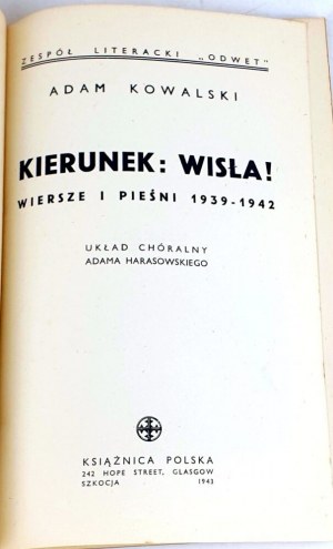 SMITH- DIRECTION OF VISTULA! issue 1943