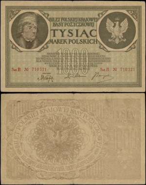 Poland, 1,000 Polish marks, 17.05.1919