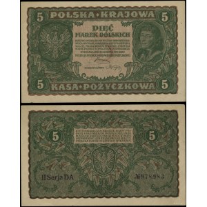 Polska, 5 marek polskich, 23.08.1919