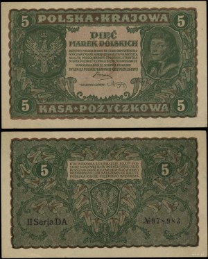Poland, 5 Polish marks, 23.08.1919