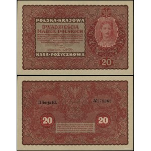 Polska, 20 marek polskich, 23.08.1919