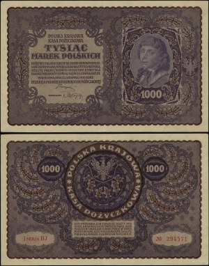 Poland, 1,000 Polish marks, 23.08.1919
