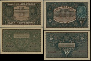 Poland, set of 4 banknotes, 23.08.1919