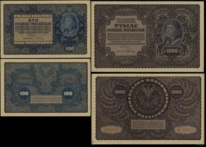 Poland, set of 5 banknotes, 23.08.1919