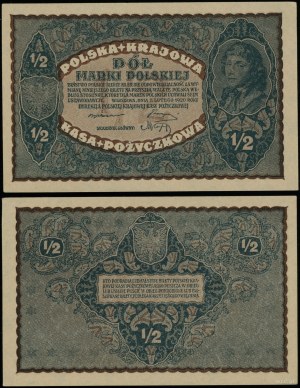 Poland, 1/2 Polish mark, 7.02.1919