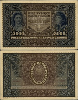 Poland, 5,000 Polish marks, 7.02.1920