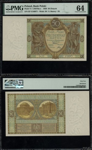 Polsko, 50 zlotých, 1.09.1929