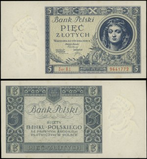Polsko, 5 zlotých, 2.01.1930
