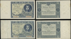 Polsko, sada: 2 x 5 zlatých, 2.01.1930