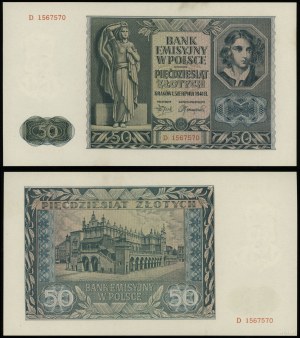 Poland, 50 zloty, 1.08.1941