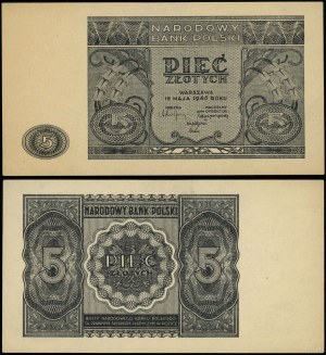 Polsko, 5 zlotých, 15.05.1946