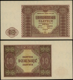 Polsko, 10 zlotých, 15.05.1946