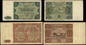 Poland, set of 2 banknotes, 1947