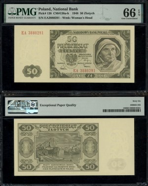 Polsko, 50 zlotých, 1.07.1948