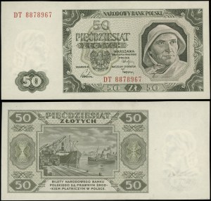 Poland, 50 zloty, 1.07.1948