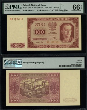 Poland, 100 zloty, 1.07.1948