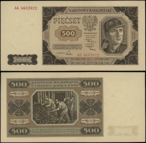 Poland, 500 zloty, 1.07.1948