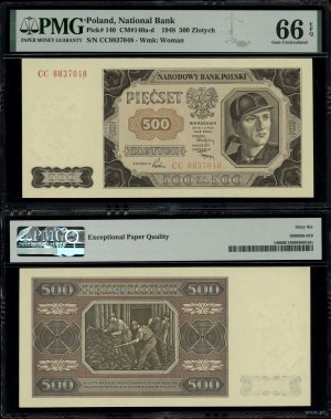 Poland, 500 zloty, 1.07.1948