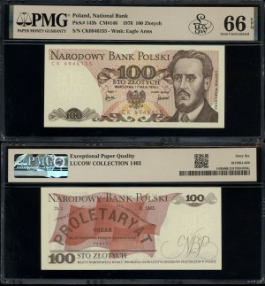 Polsko, 100 zlotých, 17.05.1976